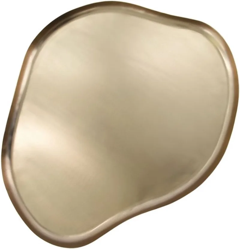Tray Osea antiek brons metaal 41x35x2cm by House Doctor in Goud – product photo