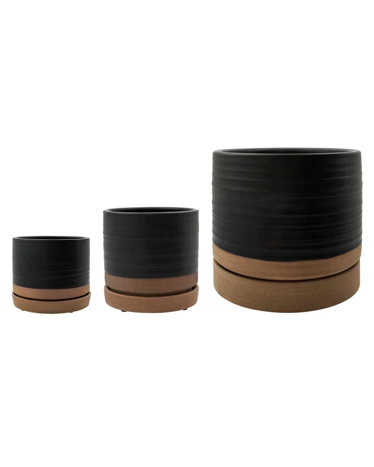 Urtepotte, Astu, Sort, Natural van House Doctor – productfoto