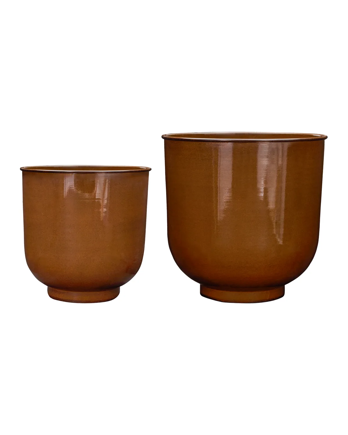 Cove plantenbakken bruin set van 2 stuks från House Doctor – produktbild