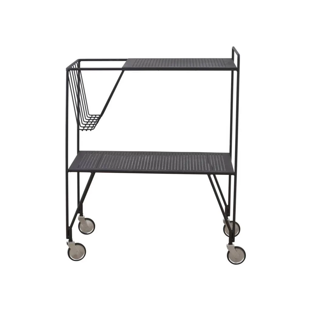 Use trolley zwart metaal från House Doctor – produktbild