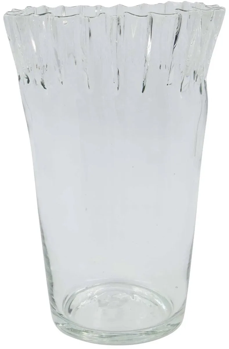 Vaas Fold helder glas 28cm van House Doctor in [gid://shopify/Metaobject/307304464719] – productfoto