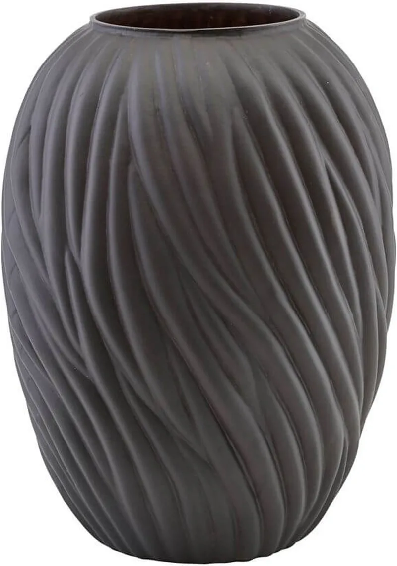 Vaas Noa Bruin 36cm by House Doctor in [gid://shopify/Metaobject/307221758287] – product photo