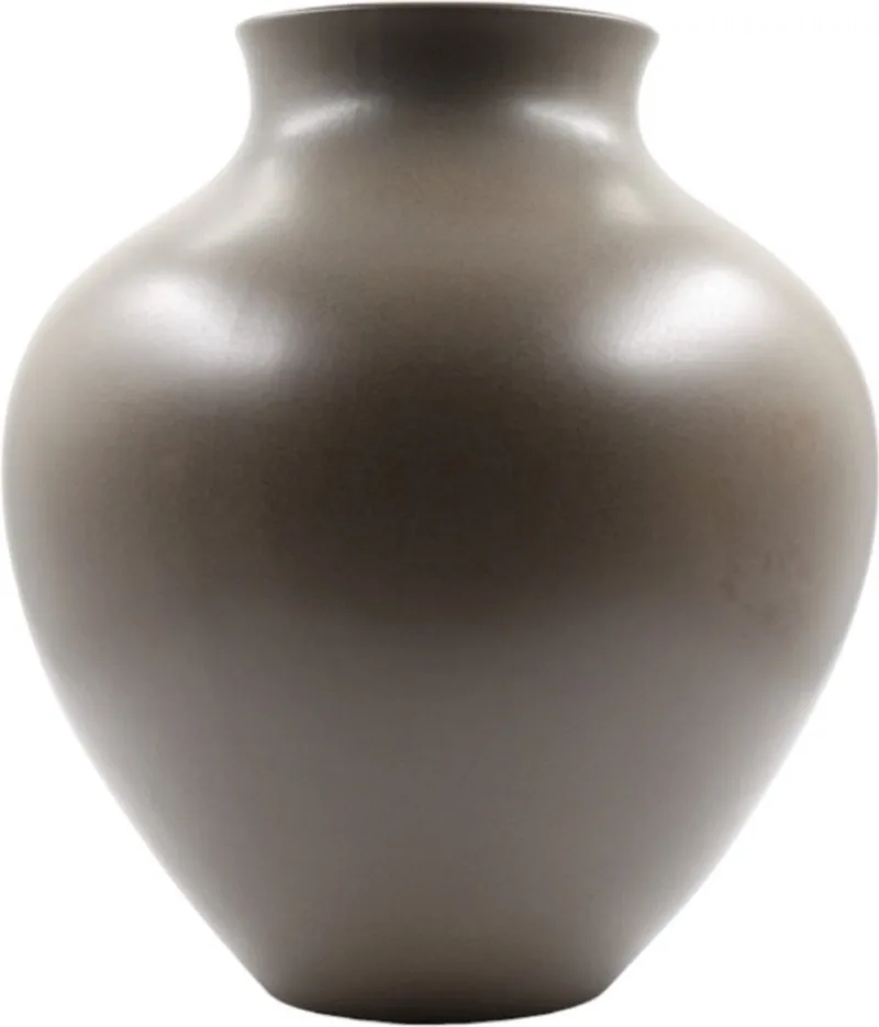 Vaas Santa Fe Shellish mud 41cm by House Doctor in [gid://shopify/Metaobject/307221758287] – product photo