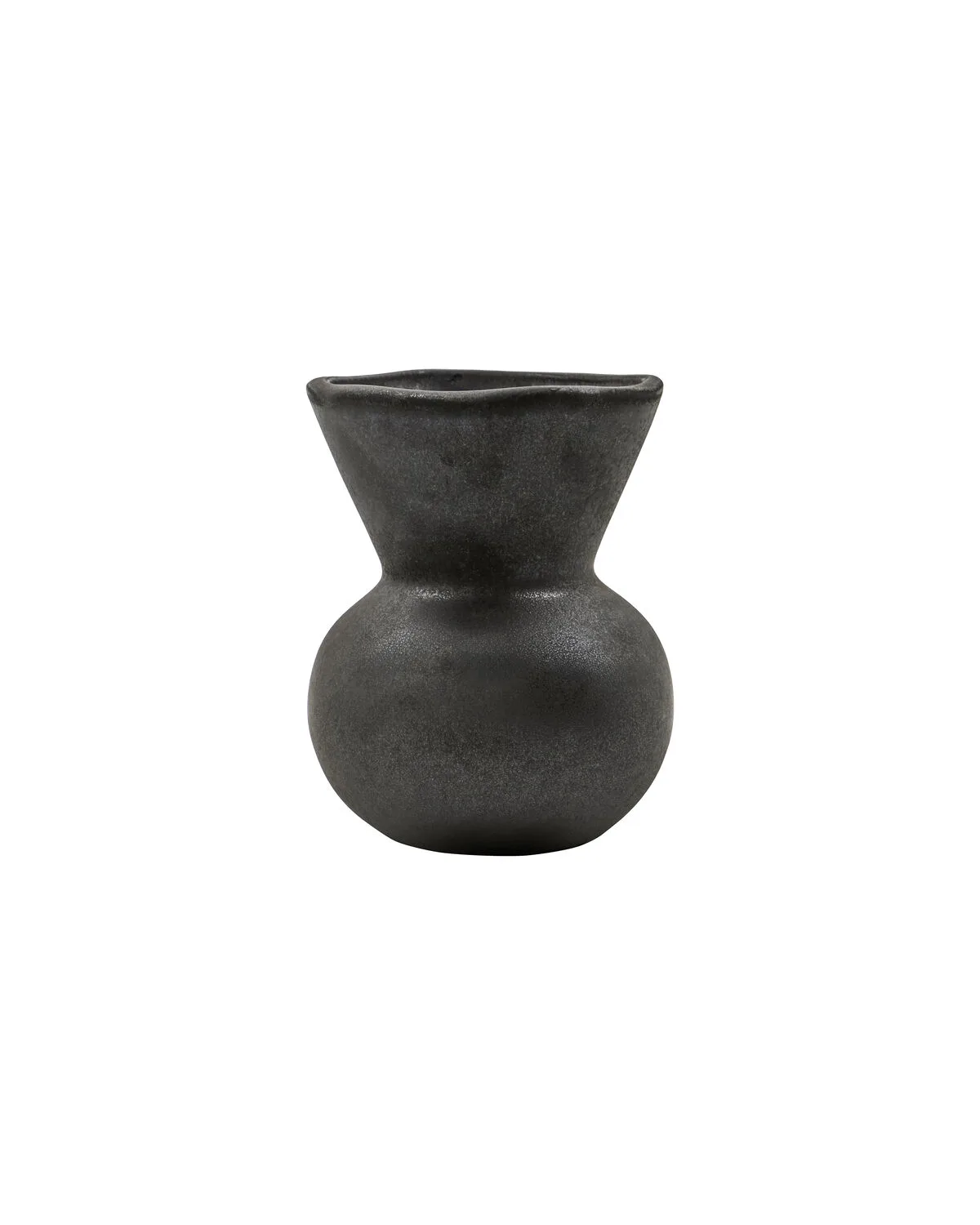 Vase, Corp, Sort H 14 cm van House Doctor – productfoto