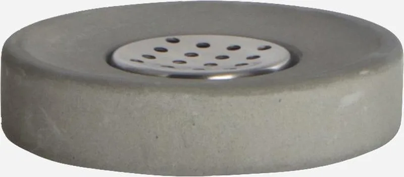 zeepschaal Cement 11cm by House Doctor in [gid://shopify/Metaobject/297300001103,gid://shopify/Metaobject/301319979343] – product photo
