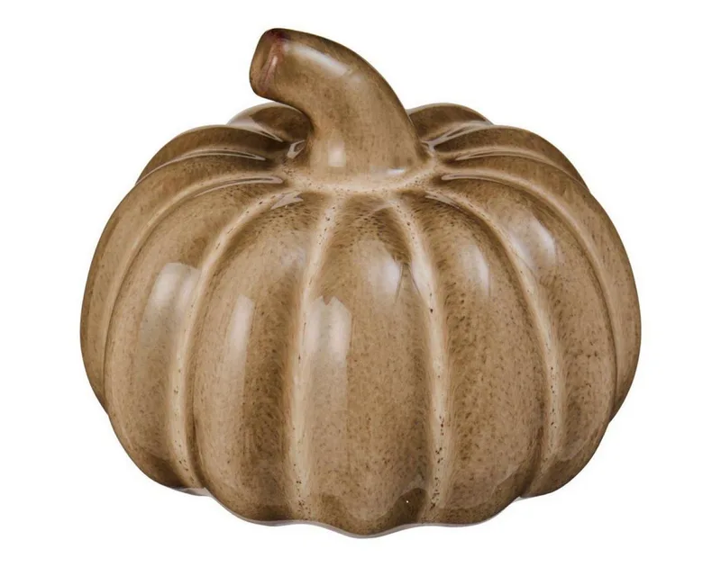 Dekoobjekt Ib Laursen Dekorationsobjekt Kürbis Natur (9cm) by Ib Laursen – product photo