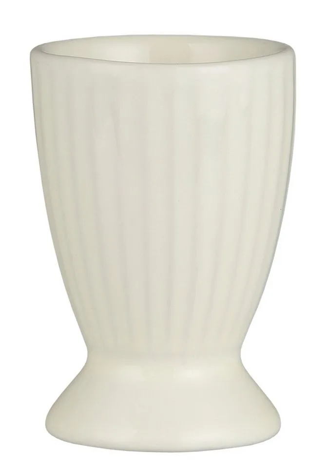 Eierbecher Ib Laursen - Eierbecher Mynte Keramik 2027 Farbe: butter cream 2027-82 by Ib Laursen in Butter Cream 2027-82 – product photo