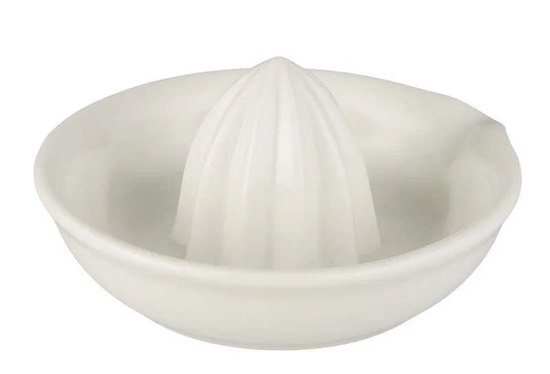 Gemüsepresse Ib Laursen - Zitruspresse Zitronenpresse Porzellan 92186-11, Porzellan by Ib Laursen in Weiß – product photo