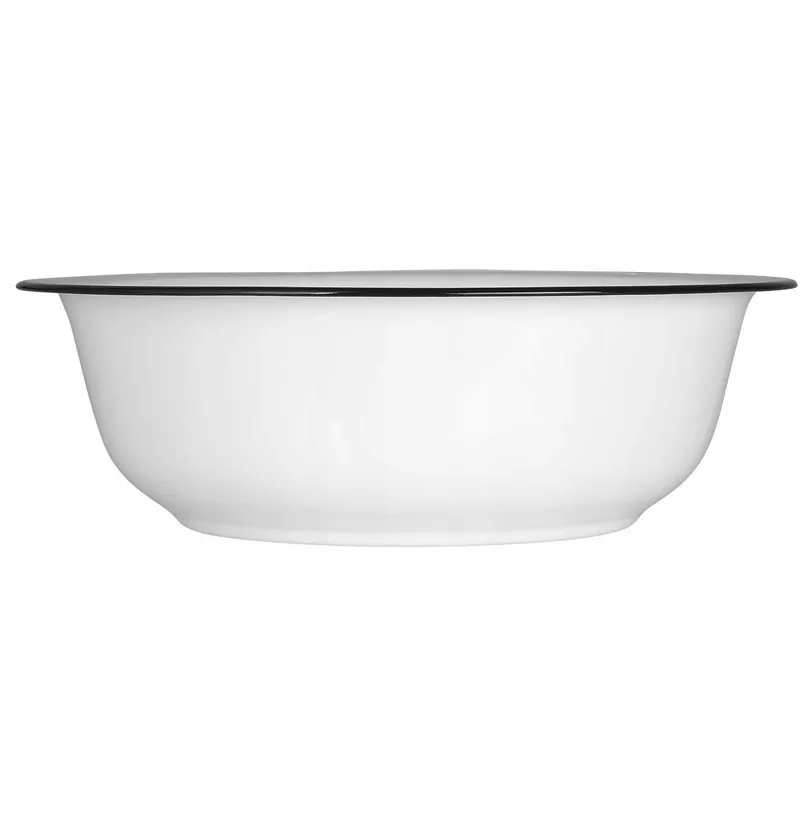 Grote Emaille Com 36 cm de Ib Laursen en Wit – photo du produit