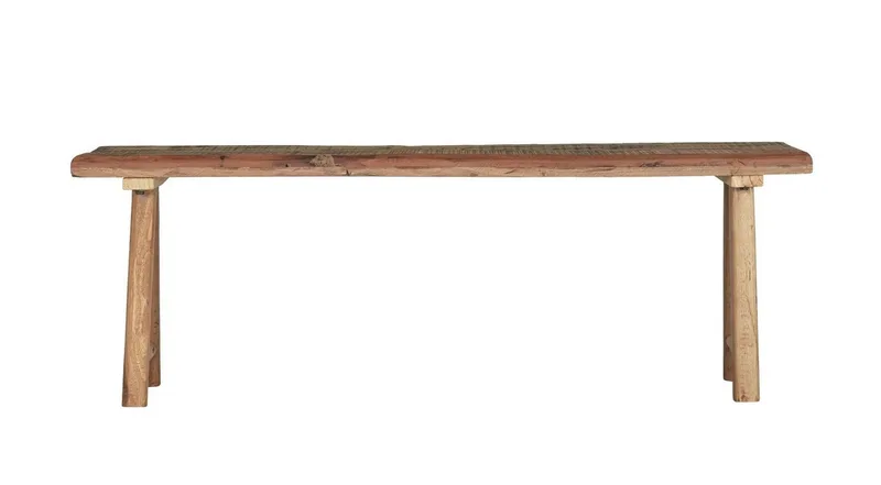 Hocker Bank Holz Holzbank UNIKA L 120cm x B 25cm x H 42cm Ib Laursen 2172-00 by Ib Laursen – product photo