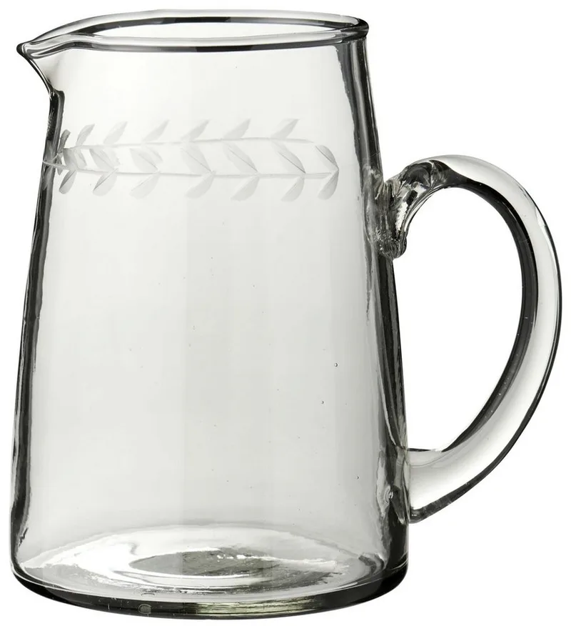 Kanne Ib Laursen - Kanne Krug Wasserkrug Karaffe Vase Glas 800ml de Ib Laursen – photo du produit