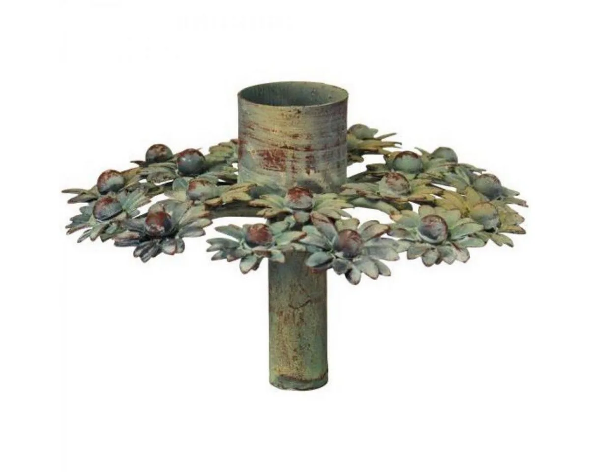 Kerzenhalter Ib Laursen Kerzenhalter Flaschenstecker Blütenkranz (10,3x6,5cm) von Ib Laursen – Produktfoto