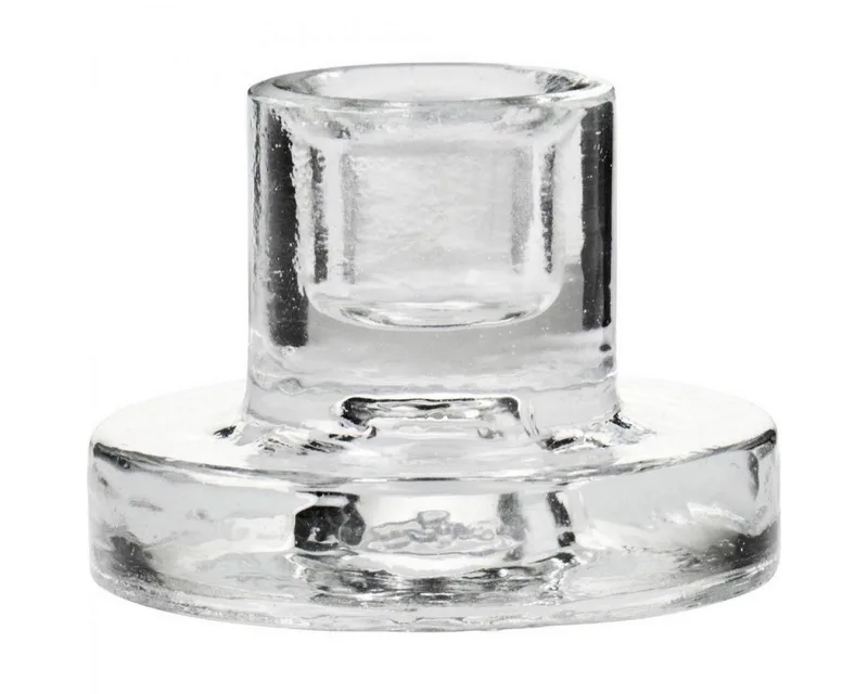 Kerzenhalter Ib Laursen Kerzenhalter Glas Klar für 1,3 cm dicke Kerzen (3,6x5cm) by Ib Laursen – product photo