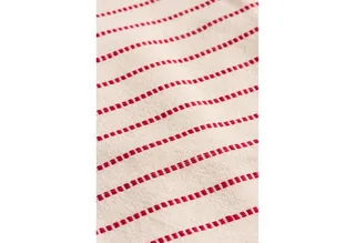 Kissenhülle Ib Laursen Kissenbezug Natur mit Roten Streifen (50x50cm) by Ib Laursen – product photo 2 of 3