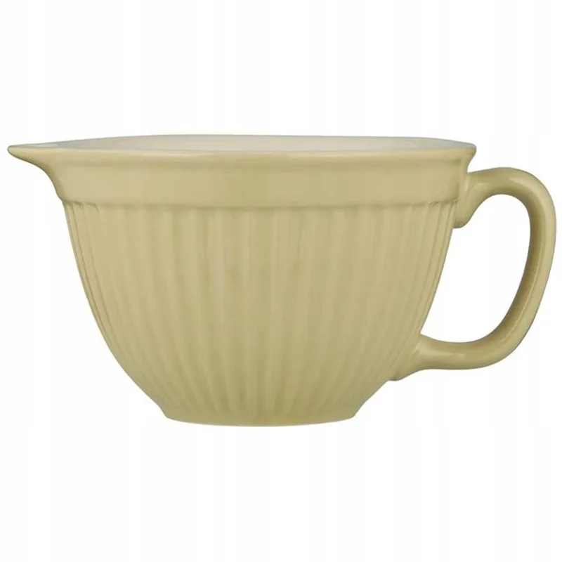 Kom met Tuit, 1450 ml - Steengoed van Ib Laursen in Mint – productfoto