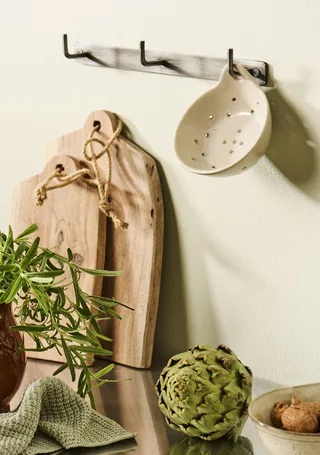 Küchensieb Ib Laursen - Sieb Seiher Küchensieb Beerensieb Klein Keramik Creme by Ib Laursen – product photo 3 of 3
