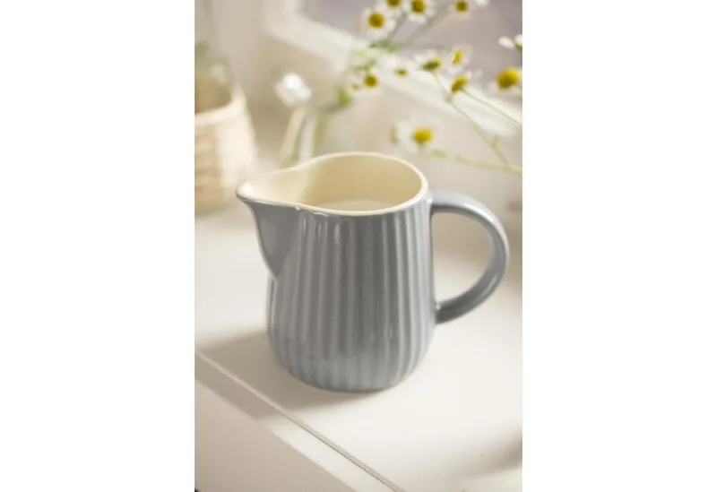 Milchkännchen Ib Laursen Milch/Sahnekännchen Mynte French Grey (7,5x9x12cm) van Ib Laursen – productfoto 2 van 2