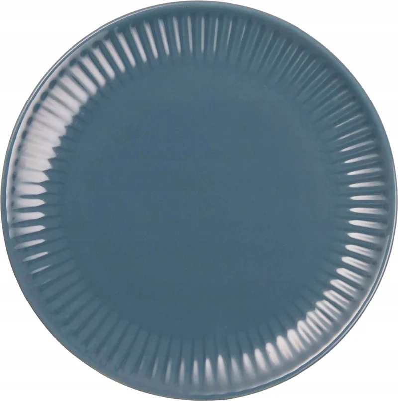 Mynte Cornflower dessertbord, 19.5 cm, steengoed de Ib Laursen en Blauw – photo du produit