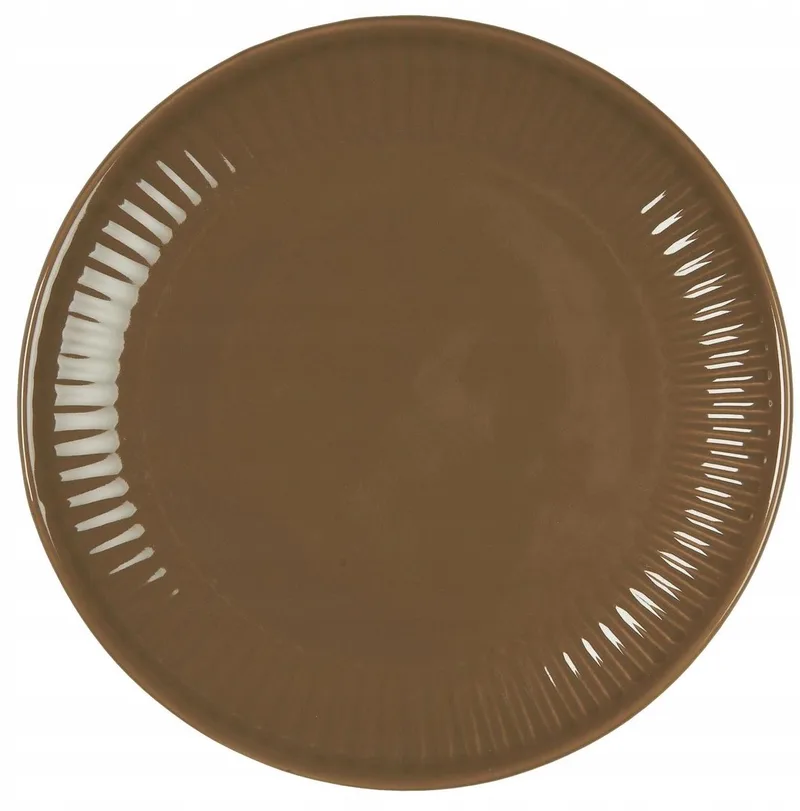 Mynte Hazelnoot dessertbord 19,5 cm - Steengoed van Ib Laursen in Hazelnootbruin – productfoto