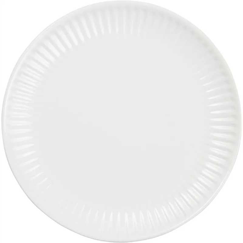 MYNTE Ontbijtbord 19,5 cm de Ib Laursen en Pure White – photo du produit
