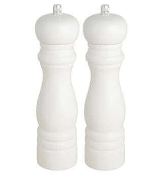 Salz-/Pfeffermühle Ib Laursen - 2er Set Gewürzmühlen Salzmühle und Pfeffermühle 1740 by Ib Laursen in White – product photo 1 of 3