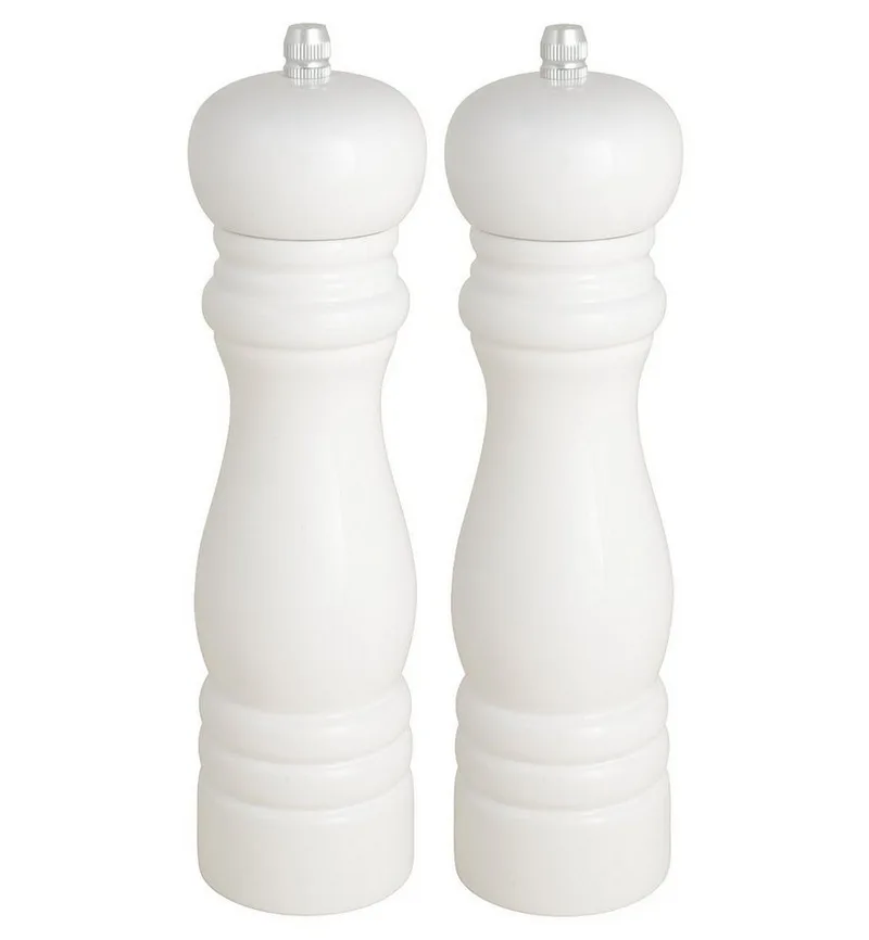 Salz-/Pfeffermühle Ib Laursen - 2er Set Gewürzmühlen Salzmühle und Pfeffermühle 1740 by Ib Laursen in White – product photo 1 of 3