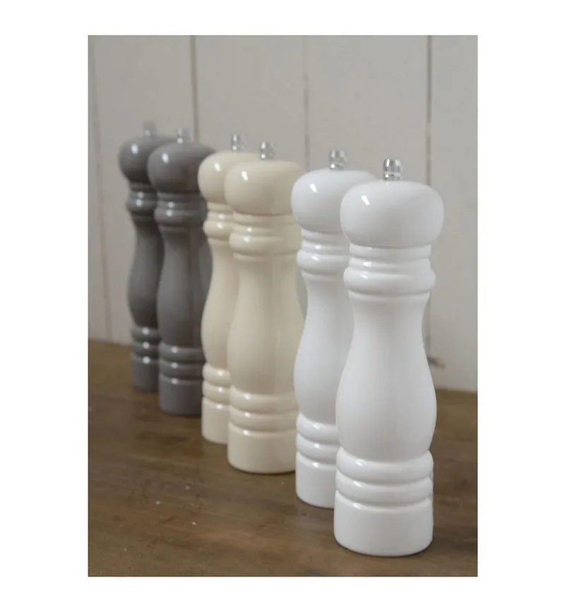 Salz-/Pfeffermühle Ib Laursen - 2er Set Gewürzmühlen Salzmühle und Pfeffermühle 1740 by Ib Laursen in White – product photo 3 of 3