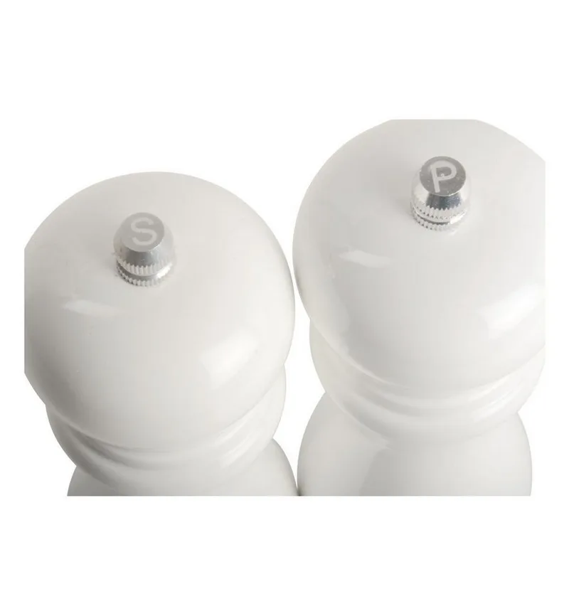 Salz-/Pfeffermühle Ib Laursen - 2er Set Gewürzmühlen Salzmühle und Pfeffermühle 1740 by Ib Laursen in White – product photo 2 of 3