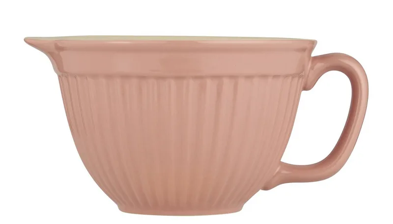 Schüssel Farbauswahl - Laursen Rührschüssel Mynte Keramik 1,5l (2075) Schüssel, Keramik by Ib Laursen in Rosa, rot – product photo