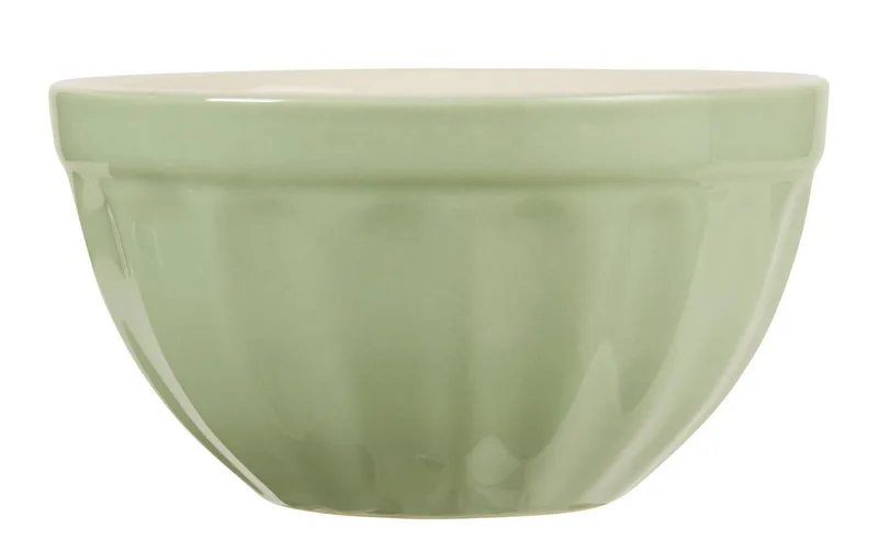 Schüssel Schale Schüssel Müslischale Keramik Mynte Wasabi 400 ml Laursen, Keramik by Ib Laursen in Grün – product photo
