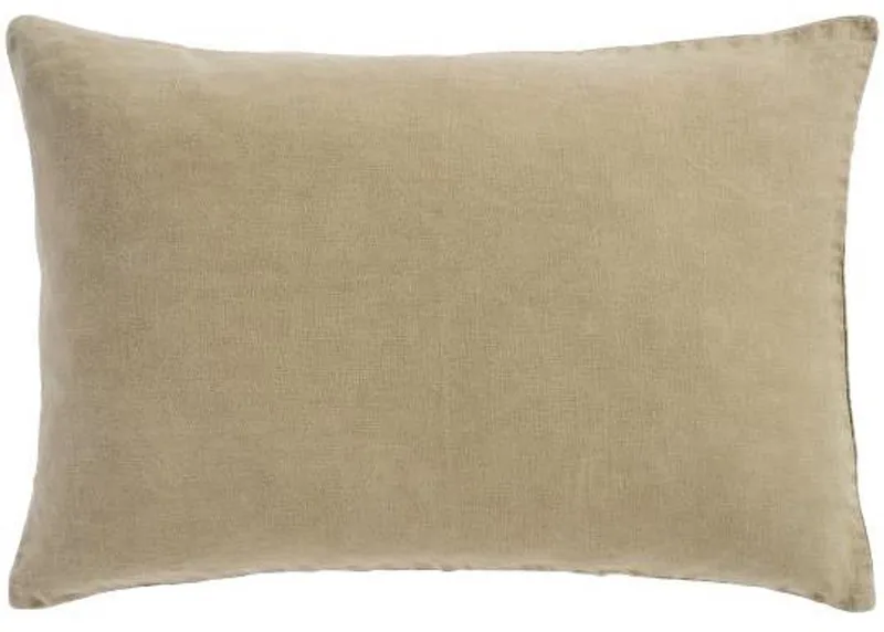 Sierkussen linnen, eucalyptus green, 40x60cm by Ib Laursen in Eucalyptus groen – product photo