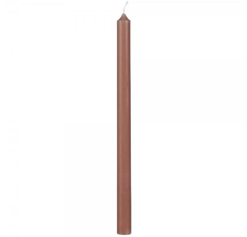Tafelkerze Ib Laursen schmale hohe Kerze Faded Rose (1 Stück) by Ib Laursen – product photo 1 of 2