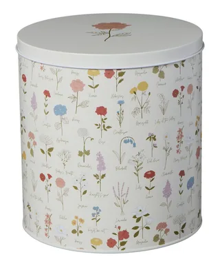 Vorratsdose Ib Laursen - Vorratsdose Dose mit Deckel Blumenmuster H18xD17cm by Ib Laursen in Multicolour – product photo 1 of 3