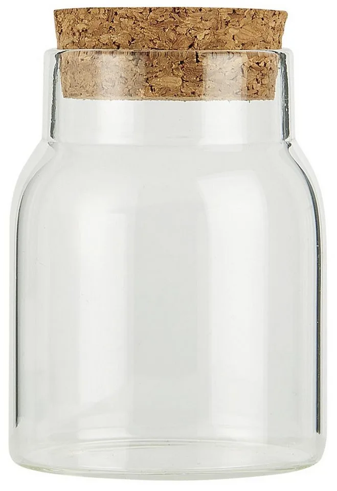 Vorratsglas Glasdose mit Korken Vorratsglas Dekoglas Glas versch. Größen, (1 Glas), Als Vorratsglas Dekoglas Vase Kaffeedose oder Aufbewahrung nutzbar fra Ib Laursen – produktbillede