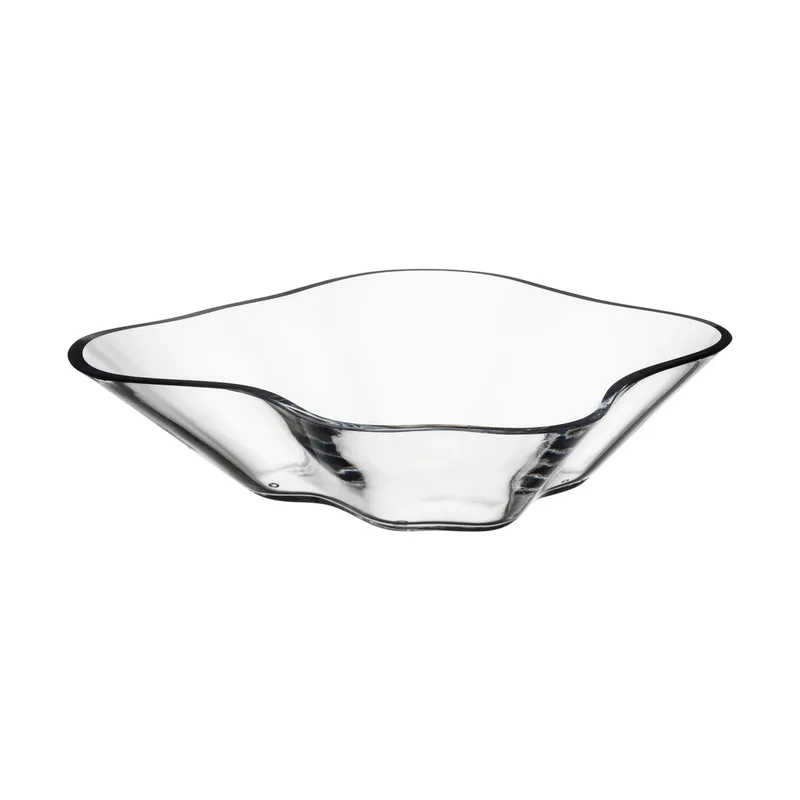 Aalto Blomma Schale 279x75 mm Klar de Iittala – photo du produit
