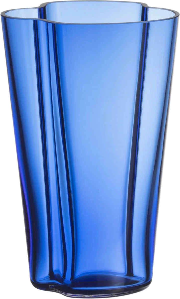 Alvar Aalto Collection vaas 220mm ultramarijn blauw by Iittala in Ultramarijnblauw – product photo