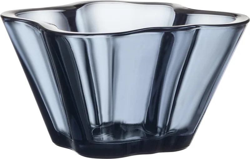Alvar Aalto Schaal 75mm Regenblauw by Iittala in Blauw – product photo