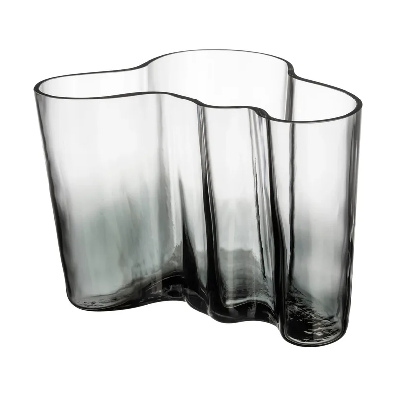 Alvar Aalto Vase Limited Edition 140 mm Klar-dunkelgrau de Iittala – photo du produit