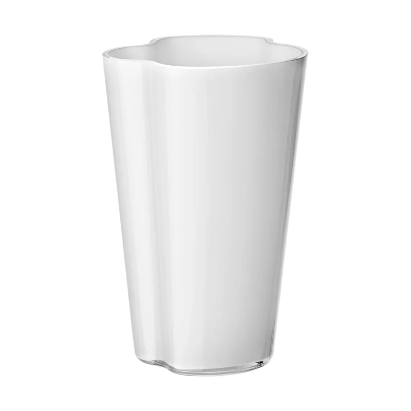 Alvar Aalto Vase opalweiß 220mm by Iittala – product photo