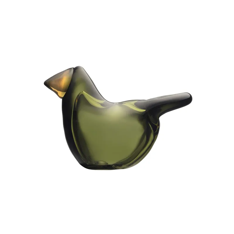 Birds by Toikka Fliegenschnäpper Moosgrün-Kupfer fra Iittala – produktbillede