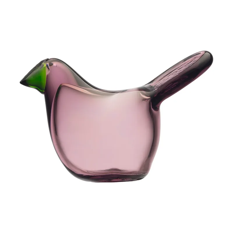 Birds by Toikka Fliegenschnäpper Tannengrün-Lachsrosa de Iittala – photo du produit