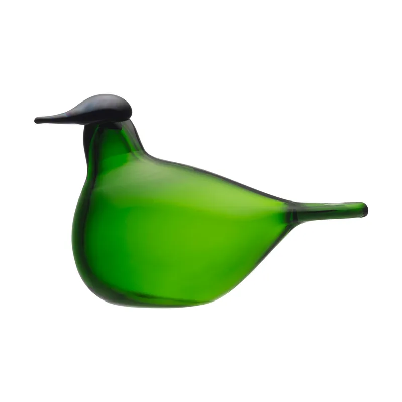 Chiffchaff Glasvogel Grün, 13x8 cm by Iittala – product photo