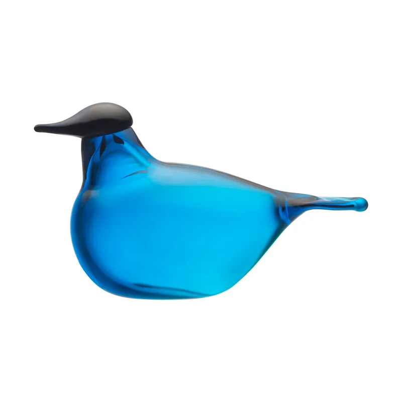 Chiffchaff Glasvogel Türkis, 13x8 cm by Iittala – product photo