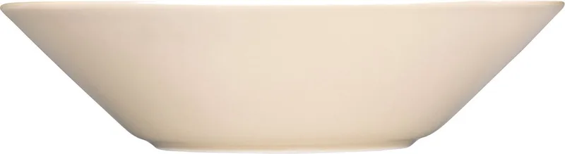 Diep Bord Teema Linnen ø 21 cm van Iittala in Creme – productfoto