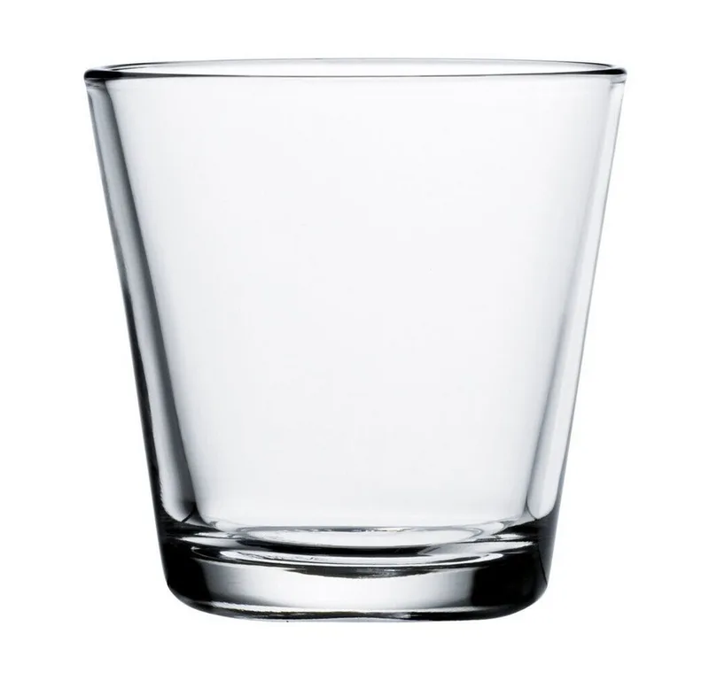 Glas Trinkglas 2er-Set 0,21 l Kartio Klar, 1-tlg., Glas, Trinkglas, Ø8cm, Glas, klar by Iittala in White – product photo 2 of 3