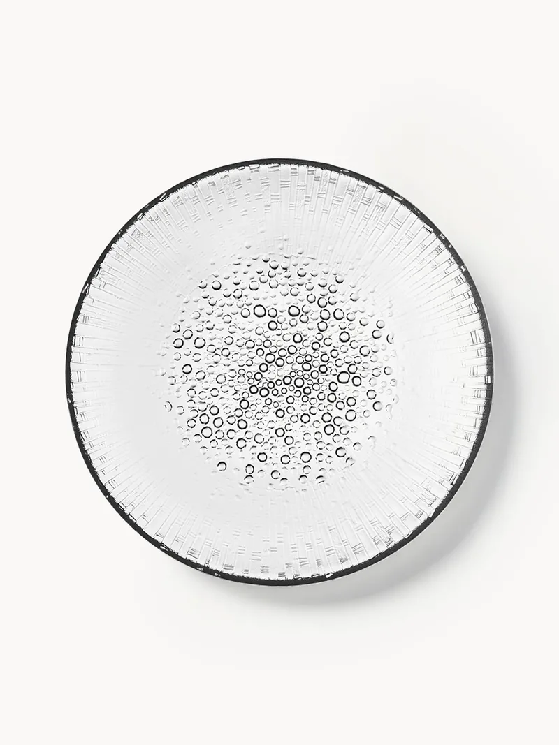 Glazen dinerbord Ultima Thule van Iittala – productfoto