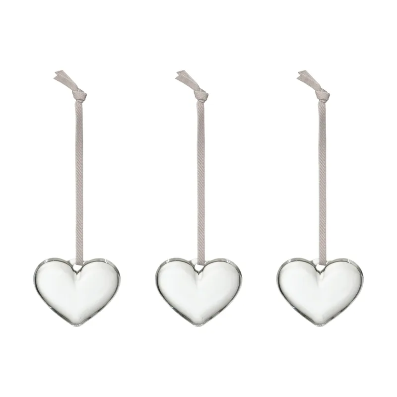 Iittala Glasherz Klar, 5 cm, 3er Pack by Iittala – product photo