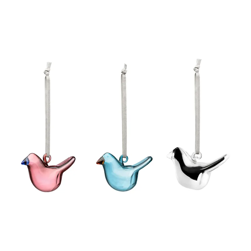 Iittala Glasvogel 2025 mix, 3er Pack by Iittala – product photo