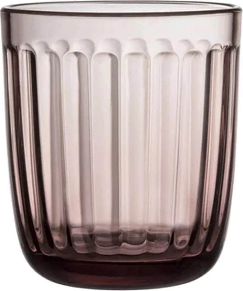 Jasper Morrison Raami glas 26cl set van 2 calluna by Iittala in Rood – product photo