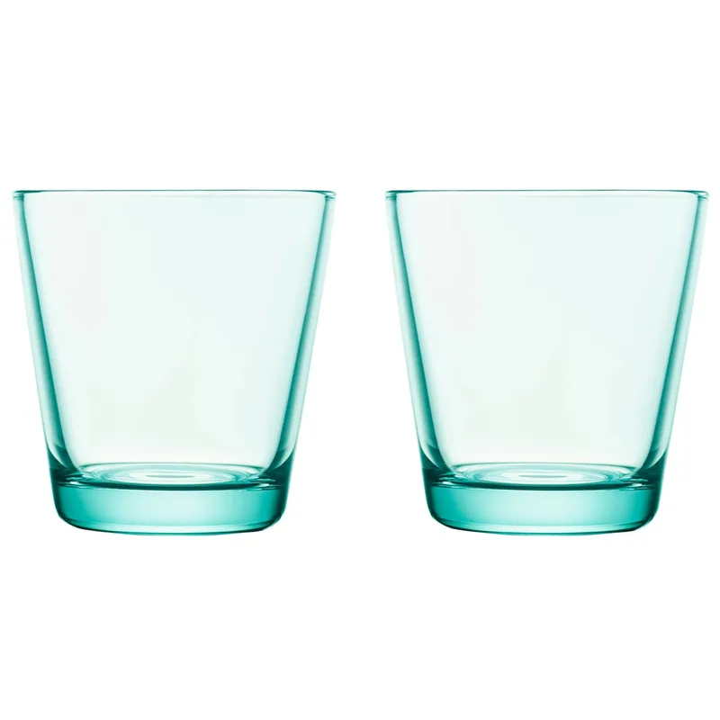 Kartio Trinkgläser 21cl 2er Pack Wassergrün by Iittala – product photo